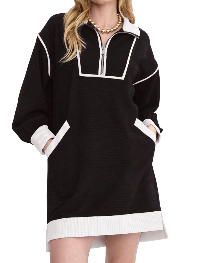 women-long-sleeve-half-zipper-patchwork-sweatshirt-tunic-short-dress-Black-1.jpg