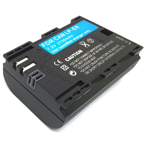 Battery Pack For LP-E6 Canon EOS 5D Mark II EOS 5D Mark III EOS 5D