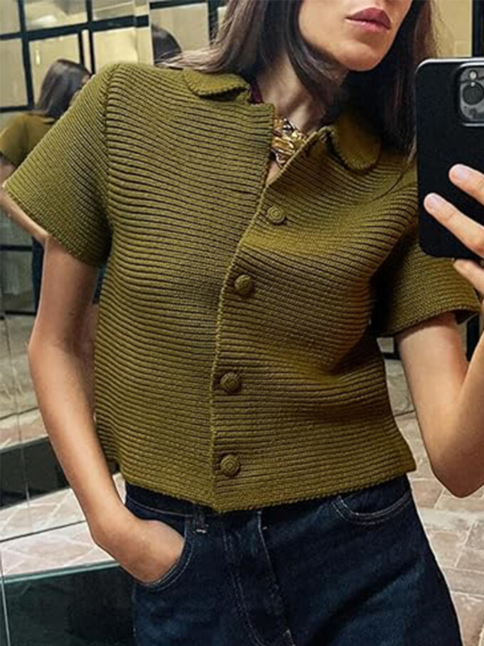 short-sleeve-knitted-tops-Green-7.jpg