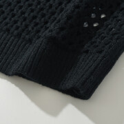 CUFEZN-Black-crochet-knit-tops-zip-up-4