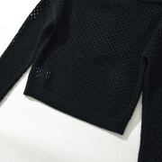 CUFEZN-Black-crochet-knit-tops-zip-up-5