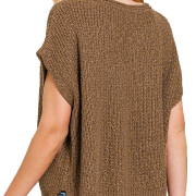 short-sleeve-knit-top-Coffee-3