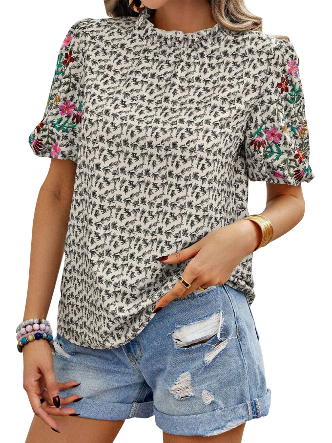 floral-short-sleeve-blouse-Black-1.jpg