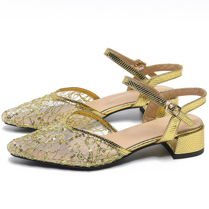 Women-Mesh-Sandals-Flats-Ankle-Strap-Low-Chunky-Heel-Gold-1.jpg